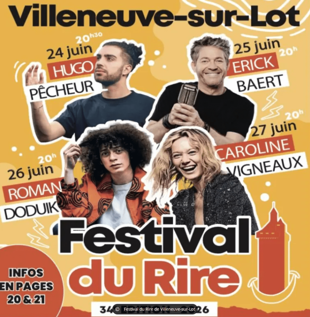 Hébergement Festival du Rire Villeneuve-sur-Lot