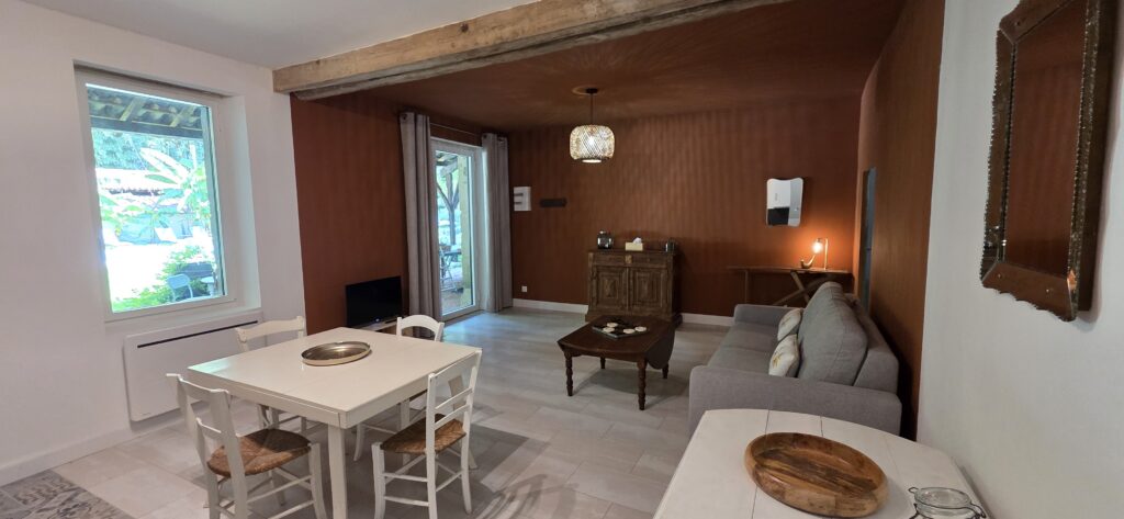 Le gîte Les Bananiers du Manoir du Moulin de Madame
