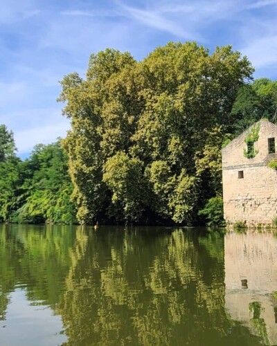 Le Moulin de Madame vue du Lot