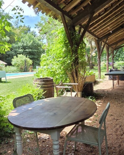 Jardin Piscine Le Manoir du Moulin de Madame